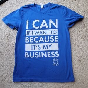 Bella Canvas Bold Blue Statement Tee
